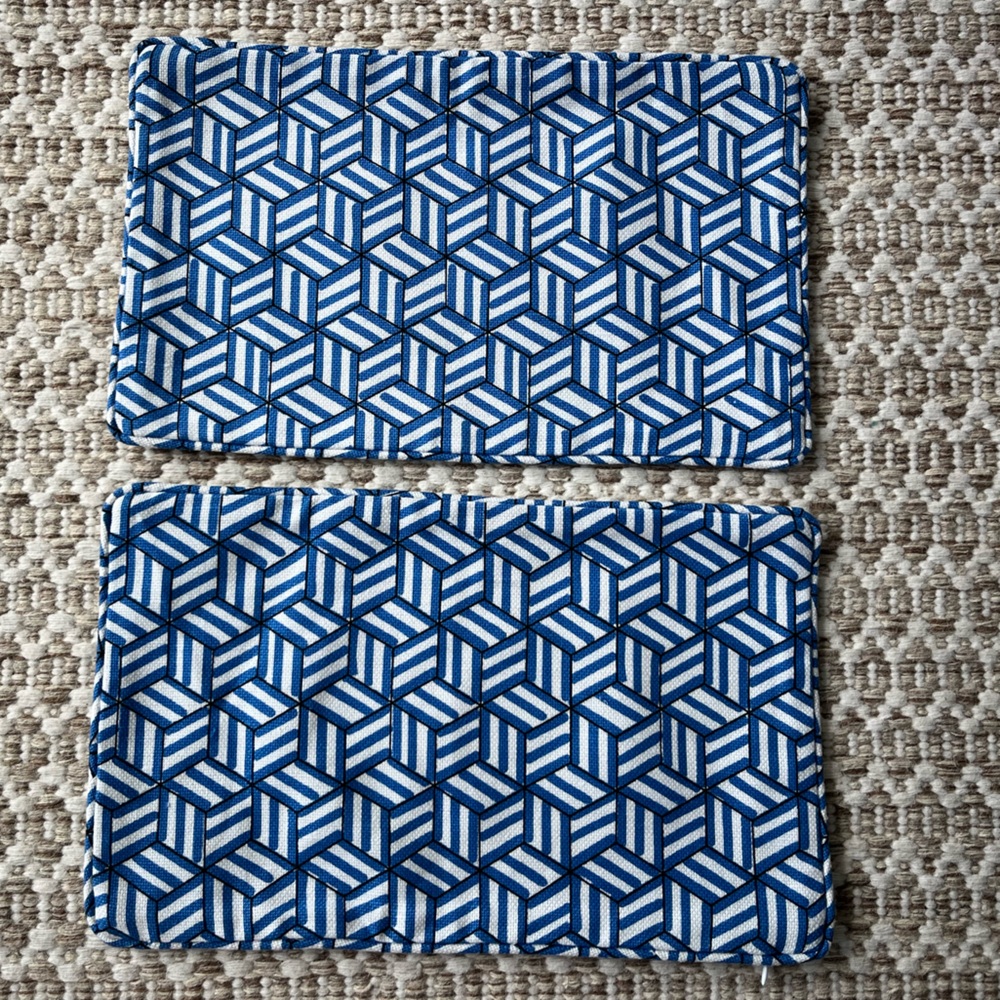 2 Lumbar Miles Redd for Schumacher Custom Pillows